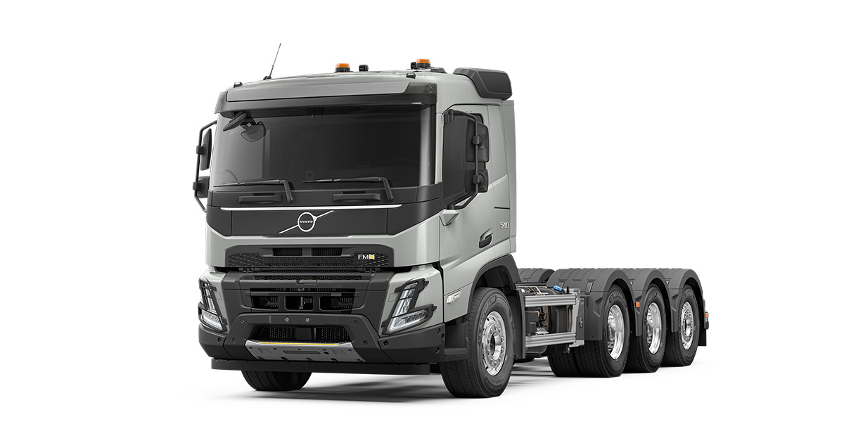 Volvo FMX。 当社の最も頑丈な建設用トラックです。